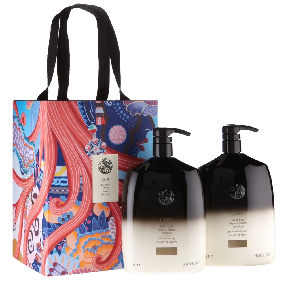 Oribe Gold Lust Liter Set Gift Box! | New Unopened